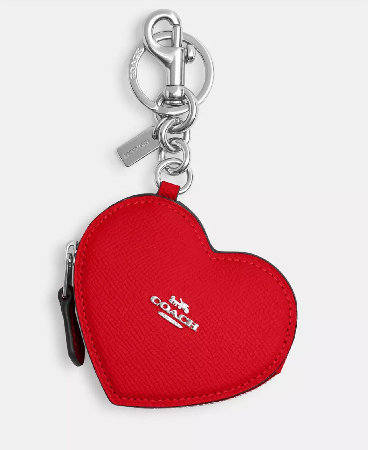 New Coach red Heart Charm