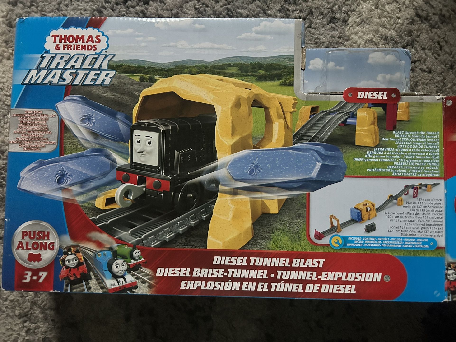 Thomas And Friends Track Master Diesel Tunnel Blast Set 