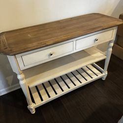 Beautiful Wood Buffet Table 