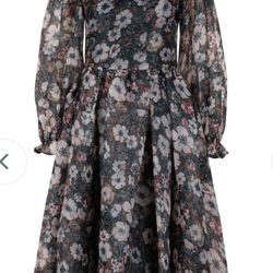 Jessakae Black Floral Dress