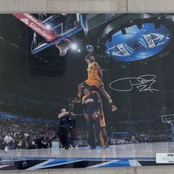 Paul George Signed 16x20 Dunk Contest Photo w/ Fanatics - SEND OFFERS!