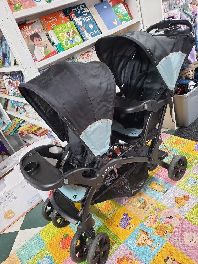 Sit N Stand Double Stroller