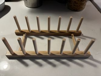 Bamboo Plate Holder