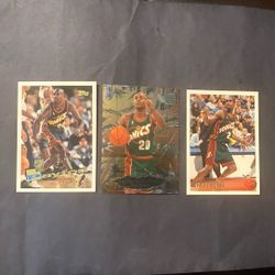 Gary Payton Card Lot