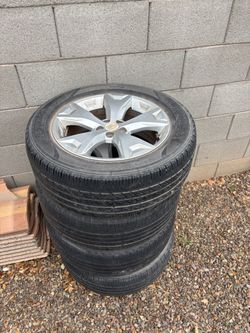 2015 Subaru Forester wheels 17”