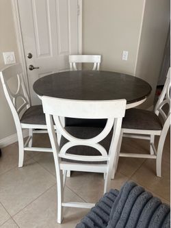 4 chair dining set