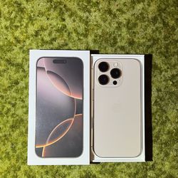 iPhone 16 Pro | 256GB | Desert Titanium | Factory Unlocked