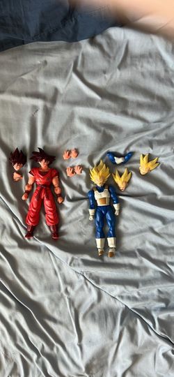 Shf Vegeta and Goku