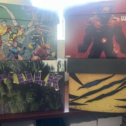 Short And Long Comic Boxes. 