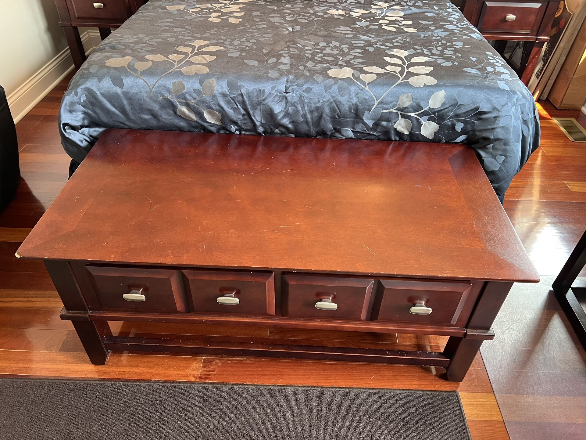 Ashley Furniture Coffee Table + 2 End Tables