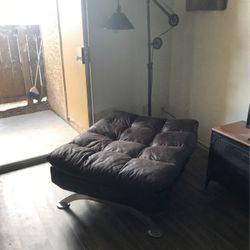 Leather Couch/futon