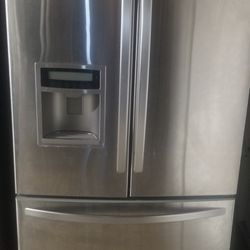 KENMORE FRENCH DOORS REFRIGERATOR WORKS GREAT 