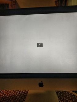 Imac computer won't fully start up!