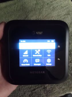 Netgear NighthawkMR6500 AT&T 5G/LTE Mobile Hotspot with $20/month Unlimited data Internet plan!