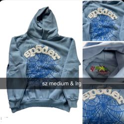 spider hoodie sz  medium and large men’s
