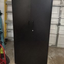 Metal Storage Cabinet 70.86” H  x 31.5 W 