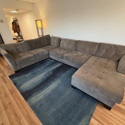 Gray Sectional Couch 