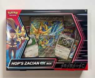 Pokémon Hop’s Zacian ex Box