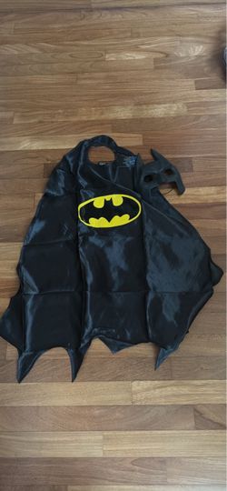 Batman Cape and Mask Costume Set