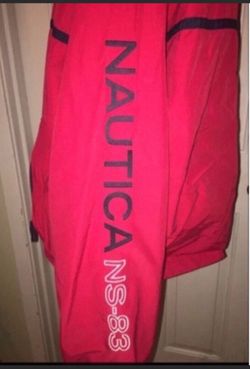 J men's vintage retro Nautica windbreaker jacket size XL