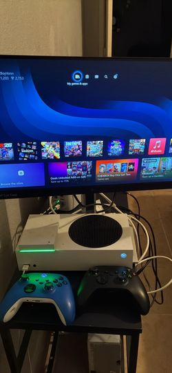 Xbox series s & PC Monitor