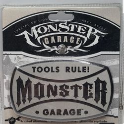 Hitch Plug "Monster Garage Tools Rule"