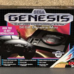 Sega Genesis Mini 16 Bit Home Game Console 30th Anniversary Edition CIB Complete