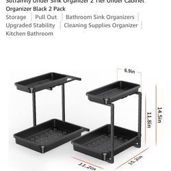 Brand New In Box Storage Shelves Black