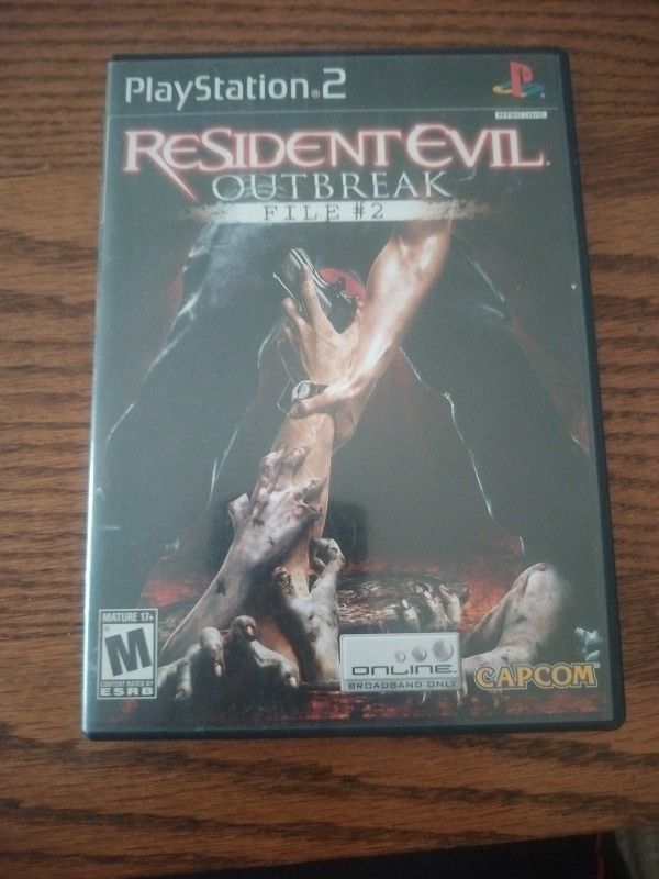 Resident Evil Outbreak File 2 Ps2