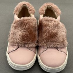 OldSoles Girls Pink Sneakers Size 28 Leather 