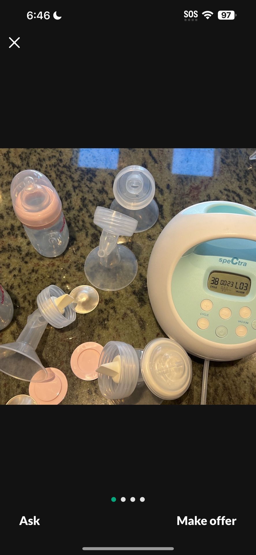 Spectra Blue Breast Pump