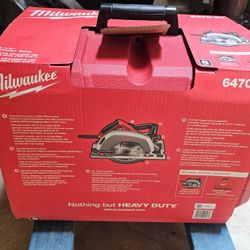 Milwaukee 10.25" Circular Saw New never used