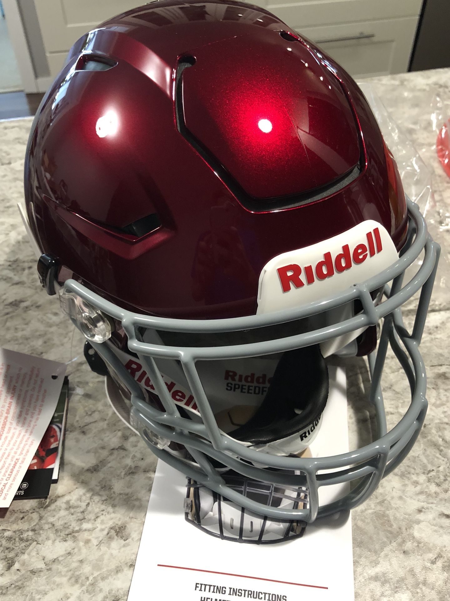 2023 Riddell Speedflex Football Helmet Adult XL Brand New Extra-Large Cardinal