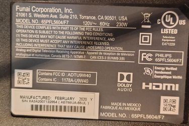 Philips 65" 4K UHD Android TV (65PFL5604/F7)