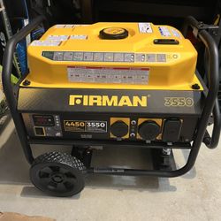 Firman P03501 Generator