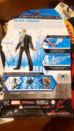 Spider-Man 3 Peter Parker Action Figure Hasbro