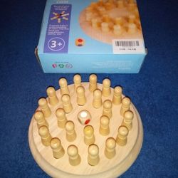 WOODEN TOYS MEMORY CHESS
