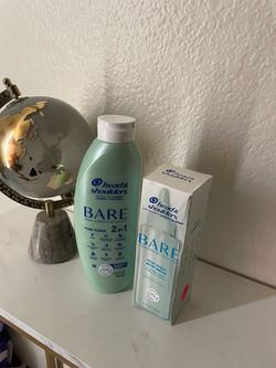 Head & Shoulders BARE 2-in-1 Shampoo and Scalp Serum Set