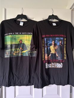 2 Adult Large Ice Cube/Boyz N The Hood t-shirts. Worn once.