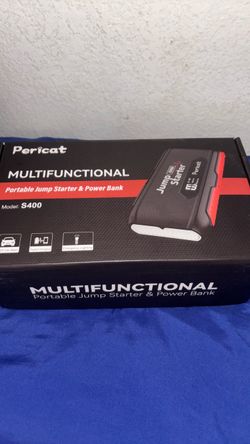 Portable battery jumper starter Portable battery jumper starter
