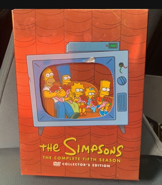 THE SIMPSONS- The Complete Fifth Season DVD Collectors Edition