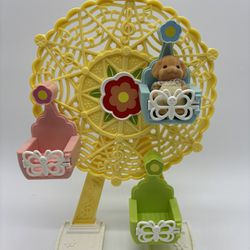 Calico Critters Baby Ferris Wheel Dollhouse Playset With Mini Poodle