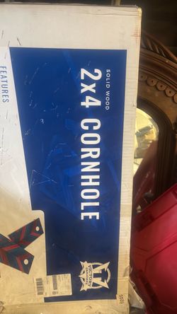 Victory Tailgate Solid Wood 2x4 Cornhole Set