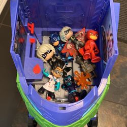 PJ Masks Truck / Tower & Figurines