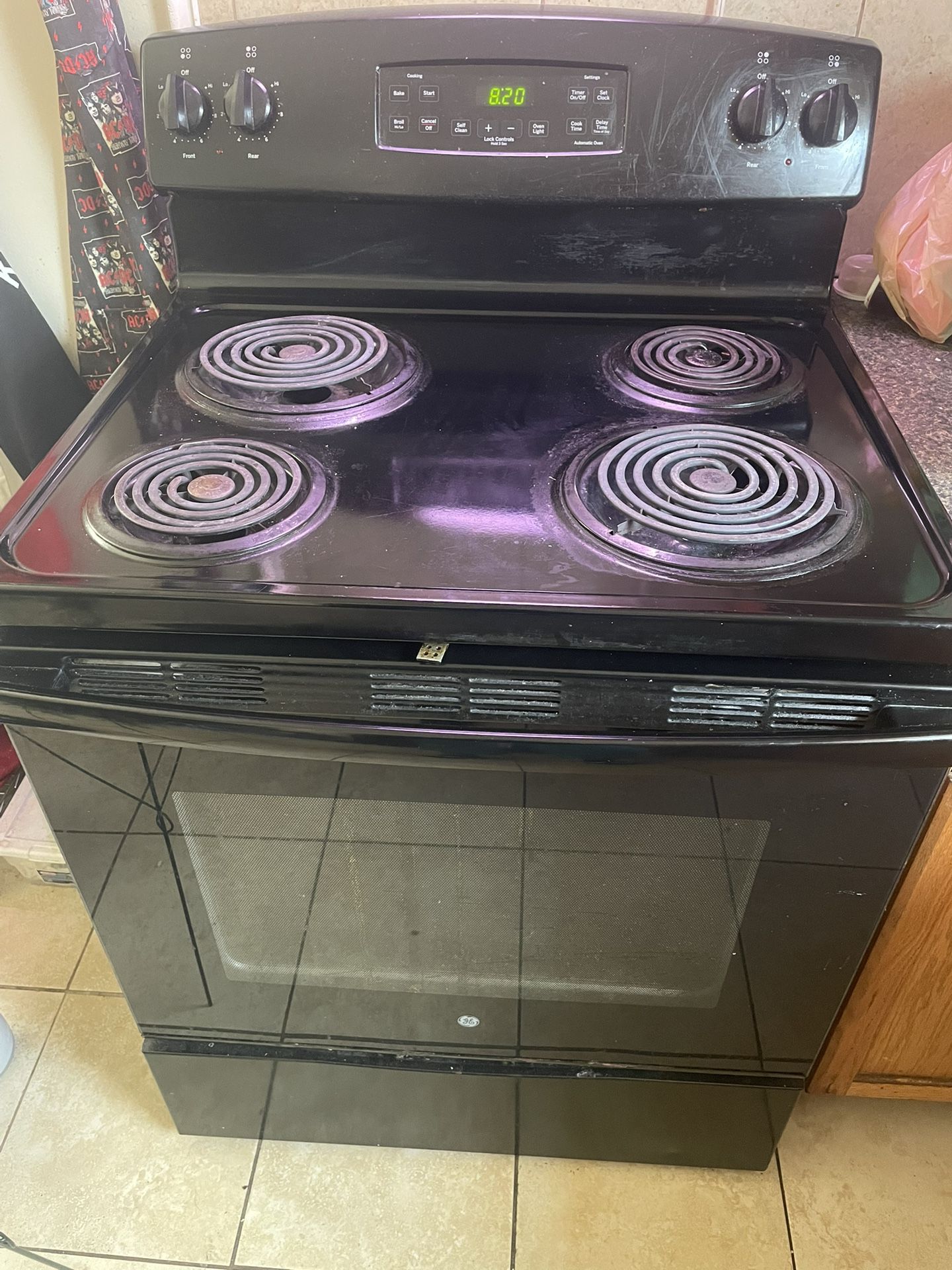 Black Ge Stove For Sale