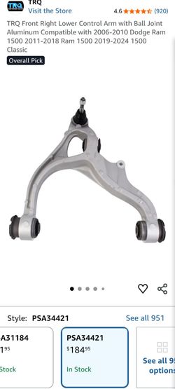 Lower Control Arm  for Ram.