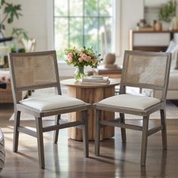 Solid Wood & Cane Ralph Lauren chairs Buy the Set. Price Lowered 