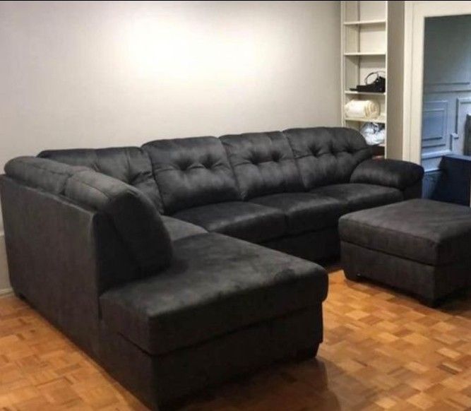 Sectional With Chaise Color Options Sleeper Sectional Options 💚No Needed Credit Check 💛 $39 Down Payment with Financing