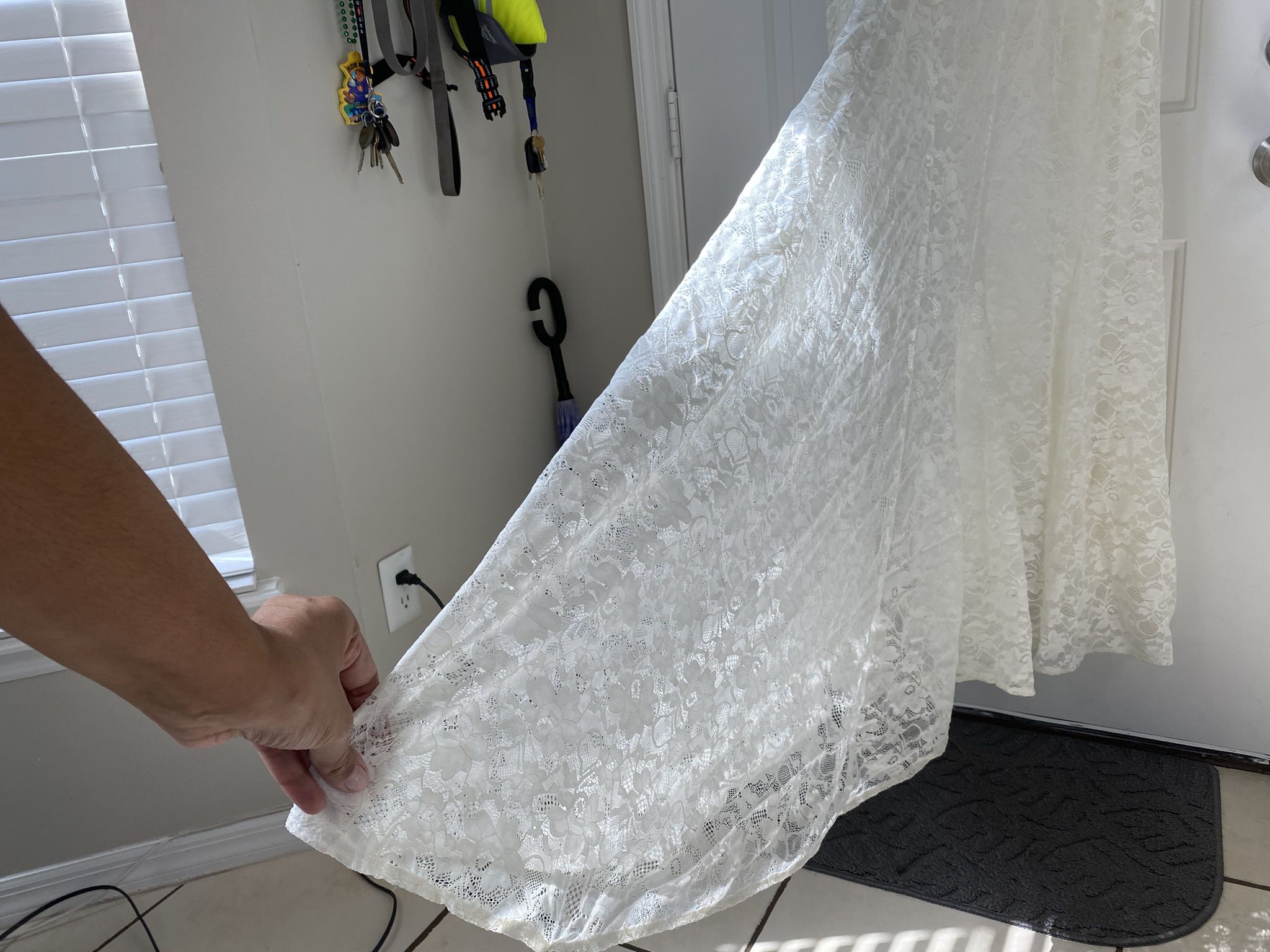 Torrid Wedding Dress, Off White, Size 20