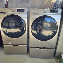 Washer And Electric Dryer 
